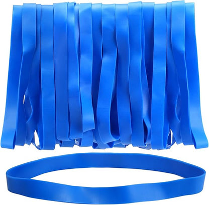 LotFancy Large Rubber Bands, Heavy Duty Blue Long Rubber Bands by LotFancy