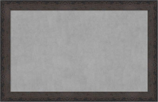 Amanti Art Black Framed Magnetic Board 29x45 Large Vision Board by AmantiArt