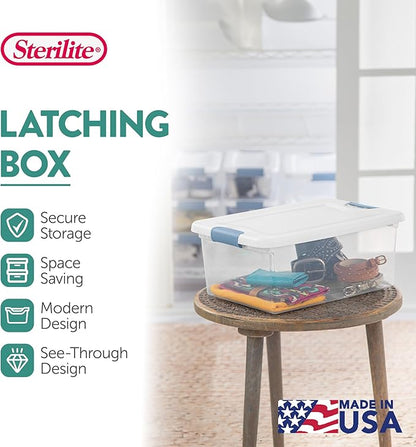 Sterilite 24-Pack Latching Box, Under Bed Storage Bins - Image 3