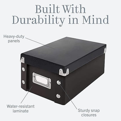 Snap-N-Store Index Card Holder Storage Box - Image 3