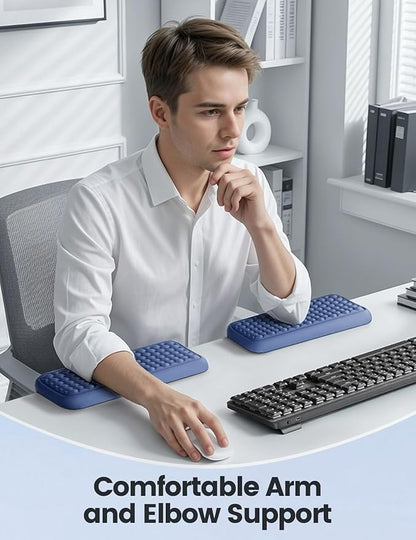 Vaydeer 2Pcs Elbow Pad for Desk, L-Shaped Arm Rest Desk Edge Cushion, Ergonomic - Image 3