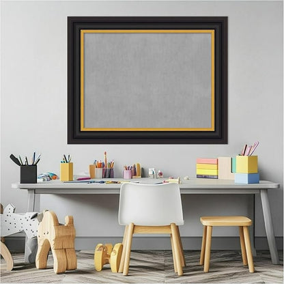 Amanti Art Black Framed Magnetic Board 24x30 Medium Vision Board - Image 5