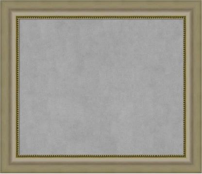 Amanti Art Silver Framed Magnetic Board 25x29 Medium Vision Board by AmantiArt