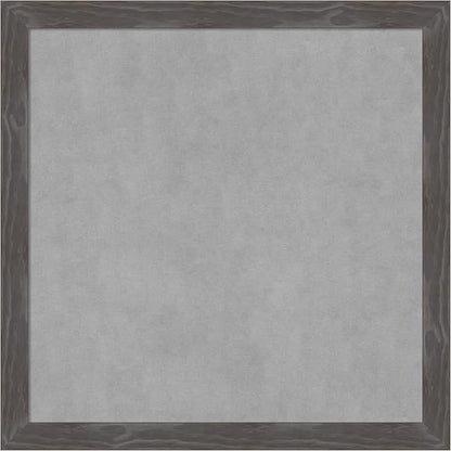Amanti Art Grey Framed Magnetic Board 27x27 Medium Vision Board by AmantiArt
