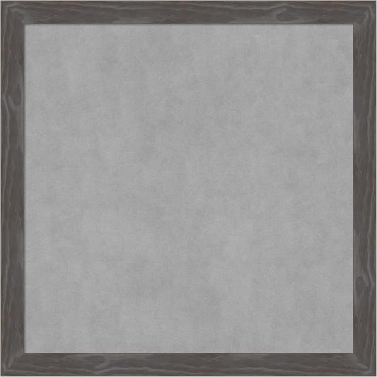 Amanti Art Grey Framed Magnetic Board 27x27 Medium Vision Board by AmantiArt