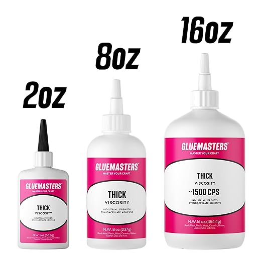 Glue Masters Pro Line - 16 OZ - Professional Grade Cyanoacrylate Super Glue by - Image 2