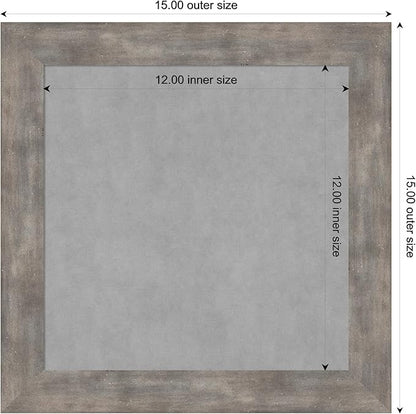 Amanti Art Silver Framed Magnetic Board 15x15 X-Small Vision Board - Image 4