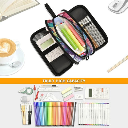 BOENLE Custom Watercolor Dragon Pencil Case Box Boys Girls Personalized Name - Image 5