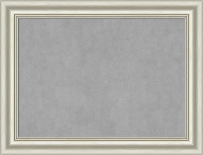 Amanti Art Silver Framed Magnetic Board 26x34 Medium Vision Board by AmantiArt