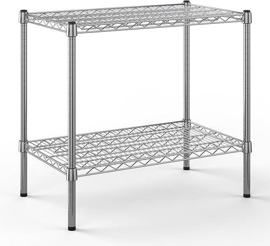 Regal Altair 18" Deep x 30" Wide x 27" Height Wire Shelving Kit | 2-Tier | NSF by Regal+Altair