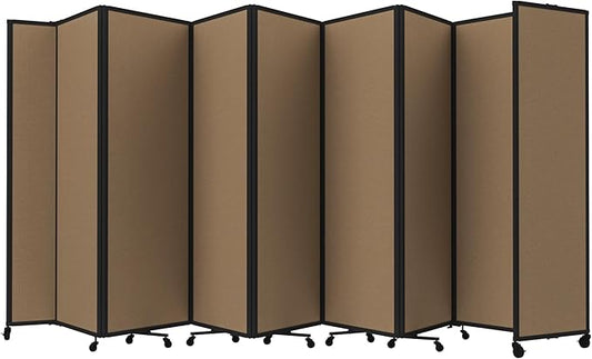 Versare Room Divider 360 Portable Wall Partition | Folding Panels | Large by VERSARE