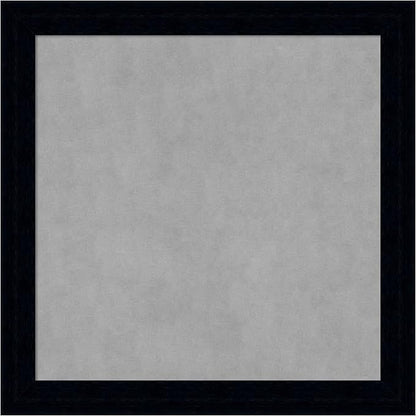Amanti Art Black Framed Magnetic Board 28x28 Medium Vision Board by AmantiArt