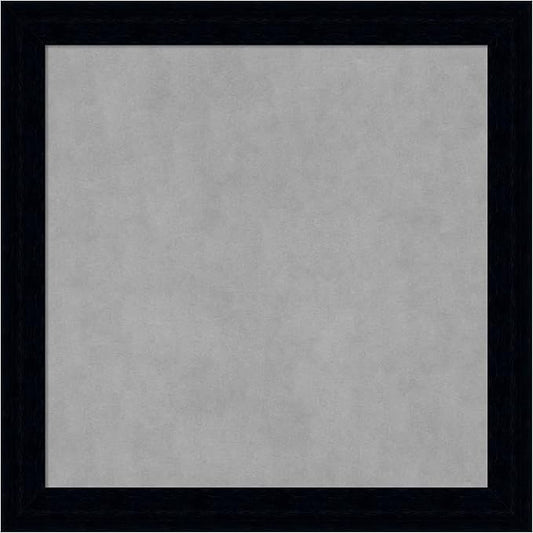 Amanti Art Black Framed Magnetic Board 28x28 Medium Vision Board by AmantiArt
