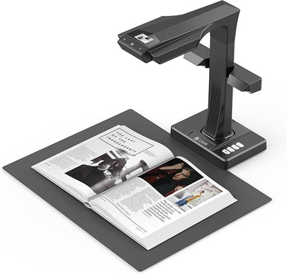 CZUR ET16 Plus Advanced Book & Document Scanner, 2nd Gen Auto-Flatten&Deskew by CZUR