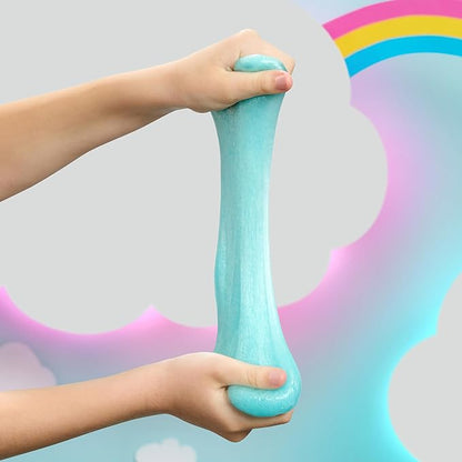 Elmer’s Neon Sky Slime Kit, Includes Transparent Color Liquid Glue, Crunchy and - Image 5