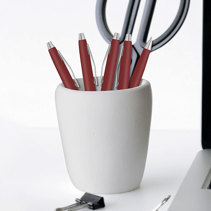 DISCOUNT PROMOS Custom Langham Ballpoint Pens Set of 10, Personalized Bulk Pack - Image 7