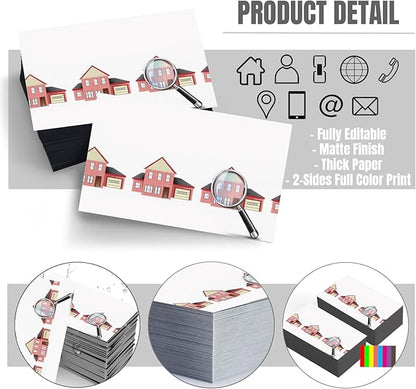 Custom Business Cards Double-Sided Personalized Stationery | Professional - Image 2