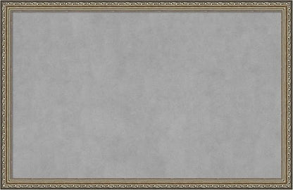 Amanti Art Silver Framed Magnetic Board 22x34 Large Vision Board by AmantiArt