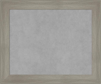 Amanti Art Grey Framed Magnetic Board 20x24 Small Vision Board by AmantiArt