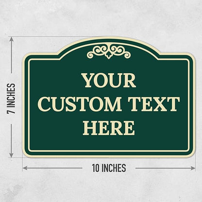Custom Decorative Sign, Personalized Metal Sign - Image 3