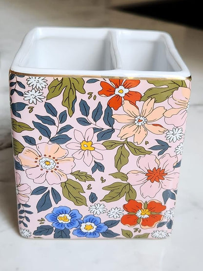 LEAZUL Pen Pencil Holder, Makeup Brush Holder, Ceramic Remote Control Holders - Image 7