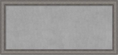 Amanti Art Grey Framed Magnetic Board 24x52 Oversize Vision Board by AmantiArt