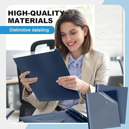 Teling 24 Pcs Clear Front Report Covers - Image 6