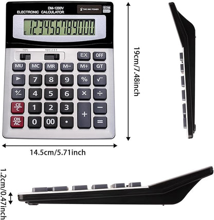 YEBMoo 12 Digit Desktop Calculator - Image 2