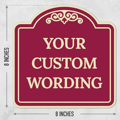 Custom Decorative Sign, Personalized Metal Sign - Image 3