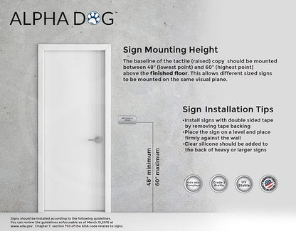 ALPHA DOG ADA SIGNS - Image 5