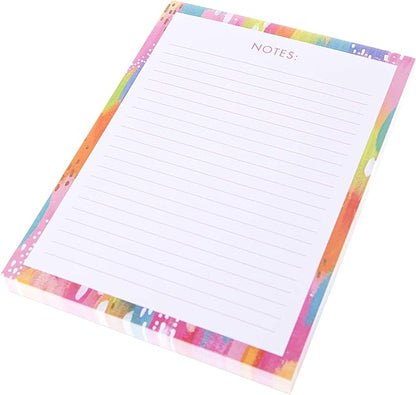 Graphique Large Notepad, Brush Strokes – 6" x 8", Cute Notepad - Image 2