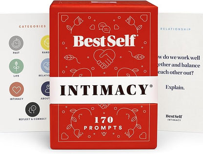 BestSelf Intimacy Deck – 170 Conversation Cards by BestSelfCo