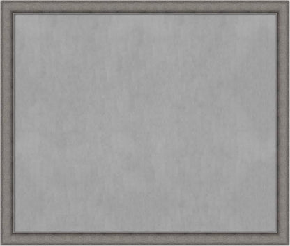 Amanti Art Grey Framed Magnetic Board 44x52 Oversize Vision Board by AmantiArt