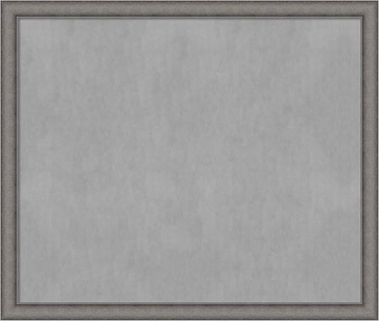 Amanti Art Grey Framed Magnetic Board 44x52 Oversize Vision Board by AmantiArt