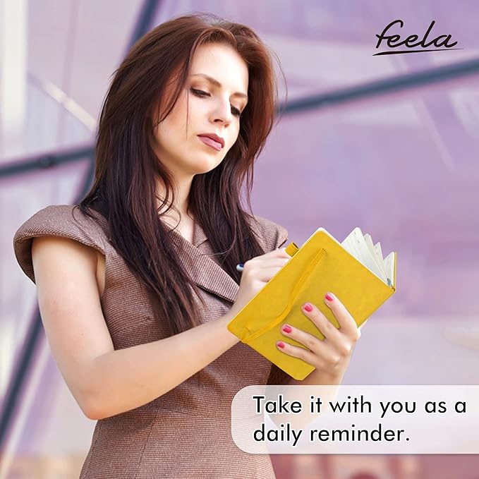 feela 18 Pack Journal Notebook for Work, Business Notebook Bulk Hardcover Lined - Image 6