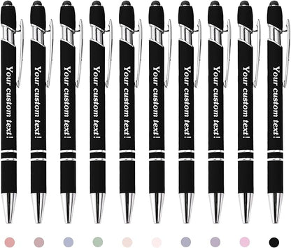 CRME Personalized Pens with Stylus Custom Pens in Bulk Customized Pen Engraved by Unknown