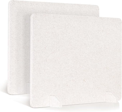 AMUSIGHT 2 Pack Acoustic Desk Dividers by AMUSIGHT