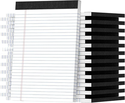 Legal Pads 8.5 X11, Narrow Ruled Notepads, 24 Pack, 50 Sheet/Pad, Tear Off by Glyanlee