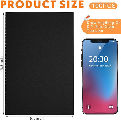 Mimorou 100 Pcs Journals Notebooks Bulk - Image 2