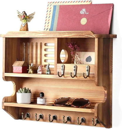 Mutsault Key Holder for Wall, Mail and Key Holder for Home Decor, Key and Mail - Image 3