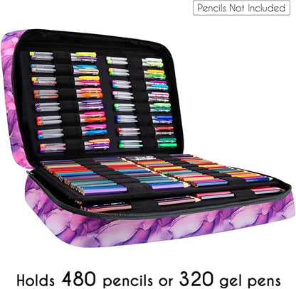 YOUSHARES Big Capacity Colored Pencil Case - Image 7