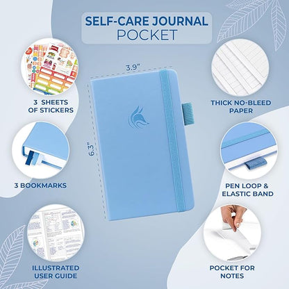 Clever Fox Self-Care Journal Pocket – Daily Reflection Notebook – Mental Health - Image 5