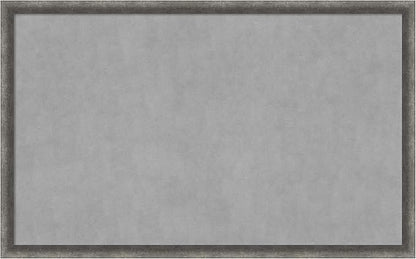 Amanti Art Grey Framed Magnetic Board 26x42 Large Vision Board by AmantiArt