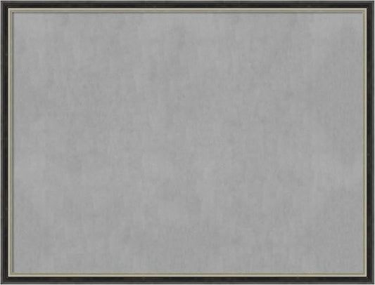 Amanti Art Black Framed Magnetic Board 19x25 Medium Vision Board by AmantiArt