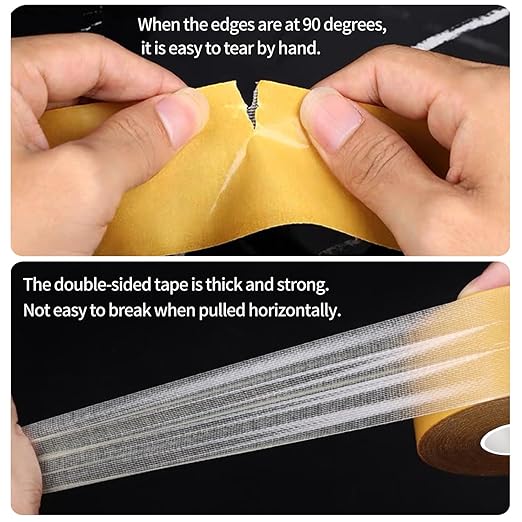 KAIYUER 3Pack Double Sided Rug Tape Heavy Duty, Carpet Tape - Image 2