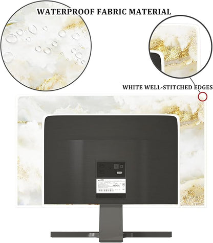 Baocicco White Gold Waterproof TV Display Screen Cover - Image 3