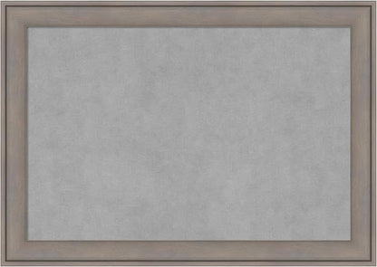 Amanti Art Grey Framed Magnetic Board 19x27 Medium Vision Board by AmantiArt