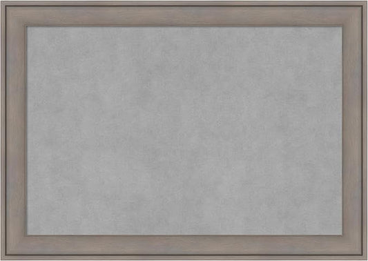 Amanti Art Grey Framed Magnetic Board 19x27 Medium Vision Board by AmantiArt