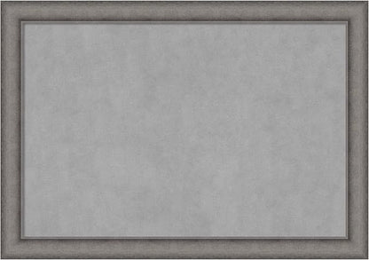 Amanti Art Grey Framed Magnetic Board 28x40 Large Vision Board by AmantiArt