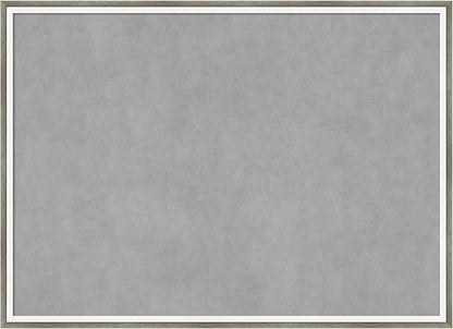 Amanti Art Silver Framed Magnetic Board 21x29 Medium Vision Board by AmantiArt